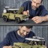 Land Rover Defender Super Large Power Remote Control Off road Vehicle Puzzle Assembly Building Blocks