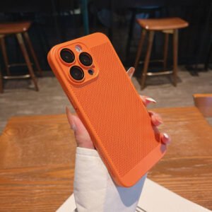 Cooling Heat Dissipation with Lens Film Protection Phone Case for iPhone 11-16 Pro Max