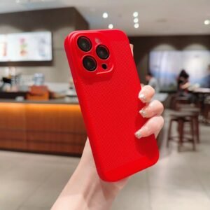 Cooling Heat Dissipation with Lens Film Protection Phone Case for iPhone 11-16 Pro Max