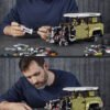 Land Rover Defender Super Large Power Remote Control Off road Vehicle Puzzle Assembly Building Blocks