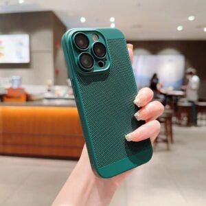 Cooling Heat Dissipation with Lens Film Protection Phone Case for iPhone 11-16 Pro Max