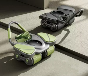 New Ab Wheel with Automatic Rebound - Fitness Equipment for Core and Abdominal Training