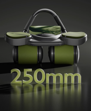 New Ab Wheel with Automatic Rebound - Fitness Equipment for Core and Abdominal Training