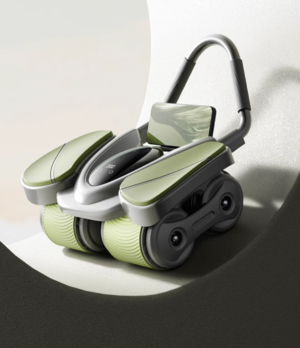 New Ab Wheel with Automatic Rebound - Fitness Equipment for Core and Abdominal Training