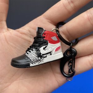 Mini Basketball Shoe Keychain Pendant