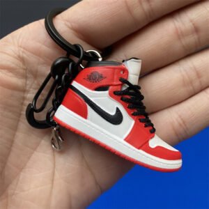 Mini Basketball Shoe Keychain Pendant