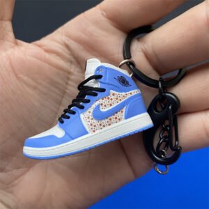 Mini Basketball Shoe Keychain Pendant