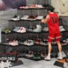 Mini Basketball Shoe Keychain Pendant