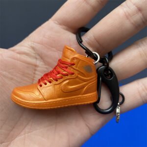 Mini Basketball Shoe Keychain Pendant