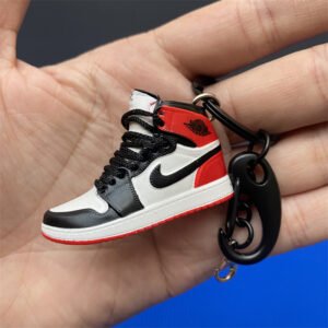 Mini Basketball Shoe Keychain Pendant