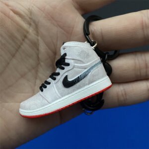 Mini Basketball Shoe Keychain Pendant