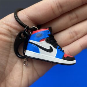 Mini Basketball Shoe Keychain Pendant