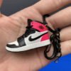 Mini Basketball Shoe Keychain Pendant