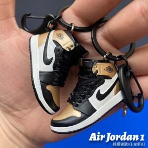 Mini Basketball Shoe Keychain Pendant