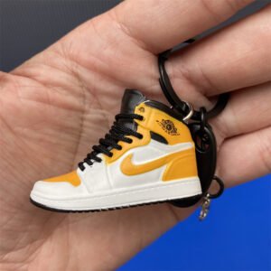 Mini Basketball Shoe Keychain Pendant