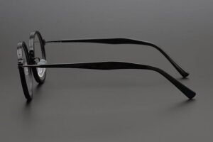 Pure Titanium Vintage Round Glasses