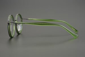Pure Titanium Vintage Round Glasses