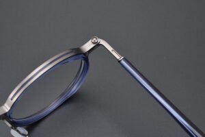 Pure Titanium Vintage Round Glasses