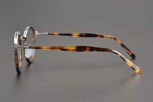 Pure Titanium Vintage Round Glasses