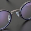 Pure Titanium Vintage Round Glasses