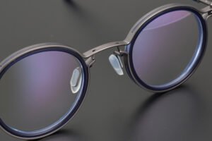 Pure Titanium Vintage Round Glasses