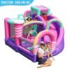 Inflatable Bounce Castle for Kids' Parties and Home Use