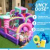 Inflatable Bounce Castle for Kids' Parties and Home Use
