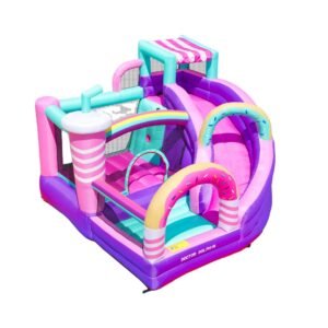 Inflatable Bounce Castle for Kids' Parties and Home Use
